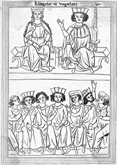 Images Dated 22nd February 2011: Medieval singing contest, Wartburg