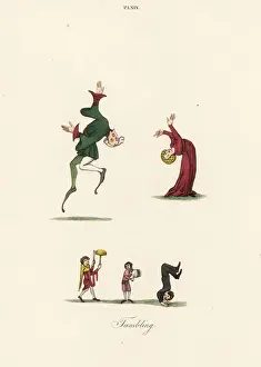 Drummer Prints: Medieval tumblers