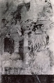 Blessed Prints: Medieval wall painting (Souls of the Blessed)
