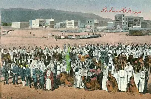 Sacred Prints: Medina, Saudi Arabia - Hajj Pilgrimage - Sacred Carpet