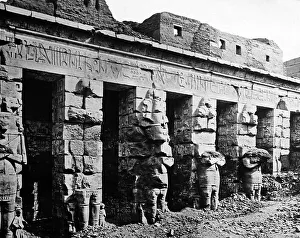 Medinet Habu, Thebes, Egypt