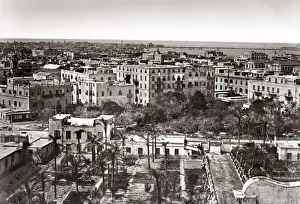 Towards Mediterranean Sea, Alexandria, Egypt, c. 1880 s