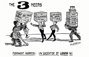 The Three Meers, Permanent Address: 14 Leicester Street, London - new tricks for 1910 The Three Meers, Permanent Address: 14 Leicester Street, London - new tricks for 1910
