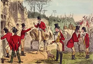 Begins Prints: The Meet (John Leech)