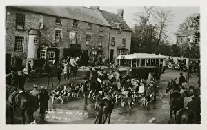 Fairford Prints: Meet of the Vale of the White Horse Hunt