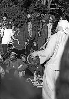 Meeting in Golden Gate Park 1969