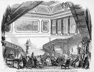 Stafford Prints: MEETING OF LADIES 1850