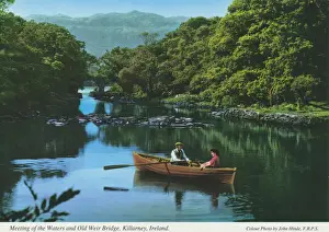 Waters Prints: Meeting of the Waters & Old Weir Bridge, Killarney