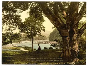 Meeting Prints: Meeting of the waters, Vale of Avoca. County Wicklow, Irelan