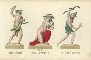 Alecto Gallery: Megaera, Alecto and Tisiphone, the Greek Enrinyes
