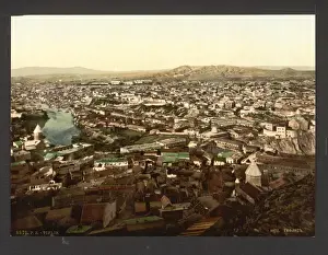 Tbilisi Prints: Towards the Megectski Castle, Tiflis, Russia, (i. e. Tbilisi