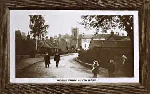 Strathmore Prints: Meigle, Scotland (from Alyth Road)