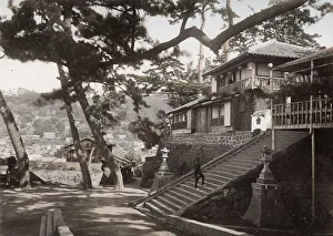 Meiji era Japan: Daitokuji Temple at Nagasaki