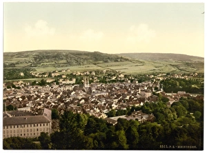 Thuringia Gallery: Meiningen, from Dietze House, Thuringia, Germany