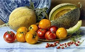 Casually Prints: Melons and Tomatoes
