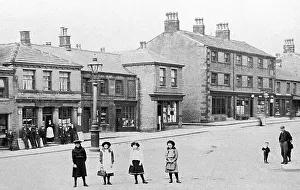 Meltham Market Place early 1900s