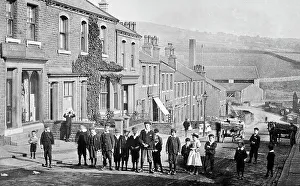 Meltham Station Street early 1900s