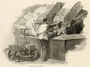 Coinage Prints: Melting Metal for Coins