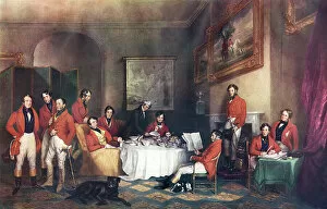 1835 Collection: The Melton Breakfast by Sir Francis Grant