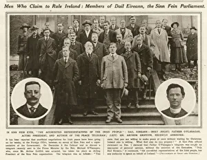 Representatives Gallery: Members of Dail Eireann - the Sinn Fein Parliament