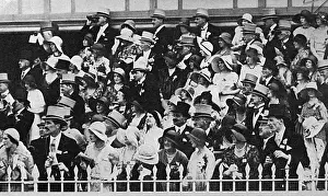 Members of the enclosure at Ascot