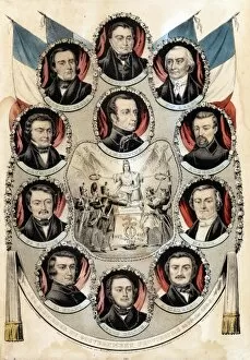 Images Dated 3rd June 2011: Members of the French Government 24th February 1848
