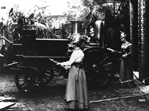 Members of Ladies Fire Brigade