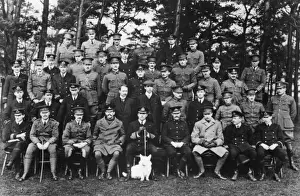 Montague Prints: Members of No. 1 Course, Central Flying School, WW1