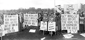 Jobs Collection: Members of NUTGW campaigning
