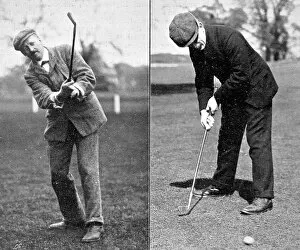 Images Dated 22nd December 2004: Members of Parliament playing Golf, 1906