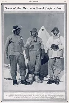 Tent Collection: Members of the Search Party who found Captain Scott