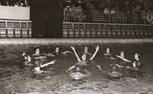 Approach Prints: Members of Synchronised Swimming Team - Indian Routine