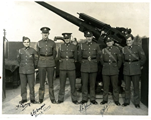 Images Dated 28th June 2016: Members of A Troop 281-88 during WW2