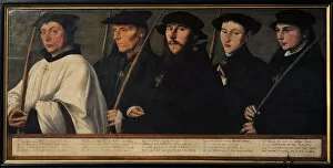 Utrecht Collection: Five members of the Utrecht Brotherhood of Jerusalem Pilgrim