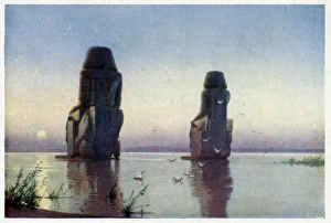Amenhotep Gallery: Memnon Colossi / Egypt