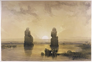 Amenhotep Gallery: Memnon Colossi / Thebes