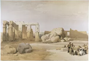 Memnonium / Thebes / 1848