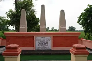 Memorial to the Battle of Plassey, West Bengal, India