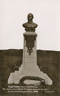Endurance Gallery: Memorial to Captain Webb (Cross-channel swimmer) - Dover