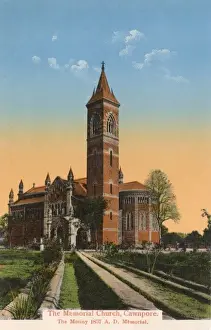 Kanpur Prints: The Memorial Church, Kanpur, India
