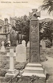 Memorial to Ruskin - Coniston, Cumbria Memorial to Ruskin - Coniston, Cumbria