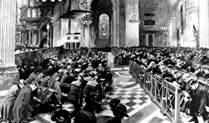 Memorial Service for R. F. Scott, St. Pauls, London, 1913