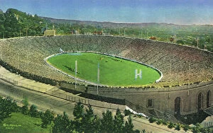 California Collection: Memorial Stadium. Berkeley. Date: 1923