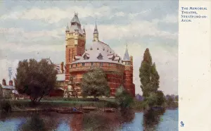 The Memorial Theatre, Stratford-on-Avon, Warkwickshire