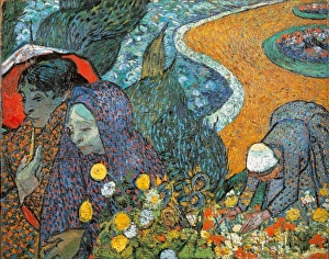 Fine Art Gallery: Memory of the Garden at Etten (Ladies of Arles)