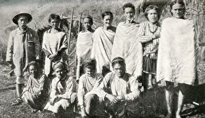 Images Dated 23rd August 2018: Men of the Atayal tribe, Formosa (Taiwan)