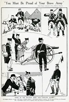 Liege Prints: Men of the Belgian Army, WW1