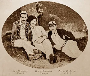Jerome Prints: Three men in a boat, Jerome K Jerome
