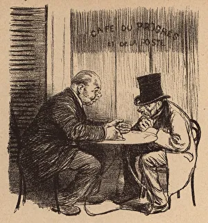 Men At A Cafe