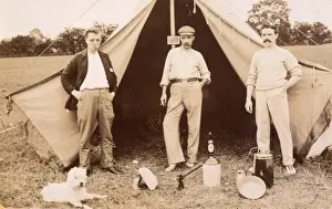 Three Men Camping